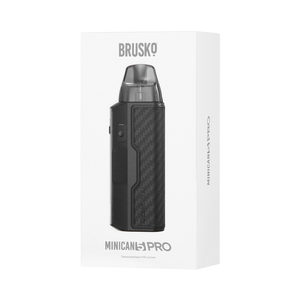 POD-система Brusko Minican 5 Pro Черный Карбон в Нарьян-Маре