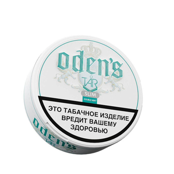 Жевательный табак Odens Tar  Double Mint Slim 10 грамм в Нарьян-Маре