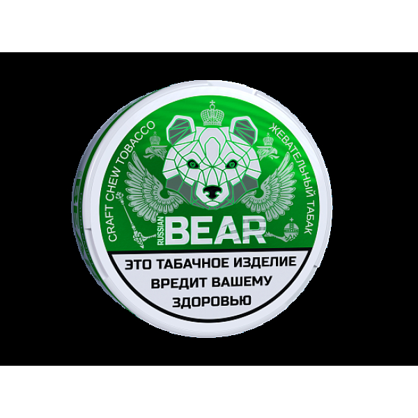 Жевательный табак Russian Bear Doublemint 9 грамм в Нарьян-Маре