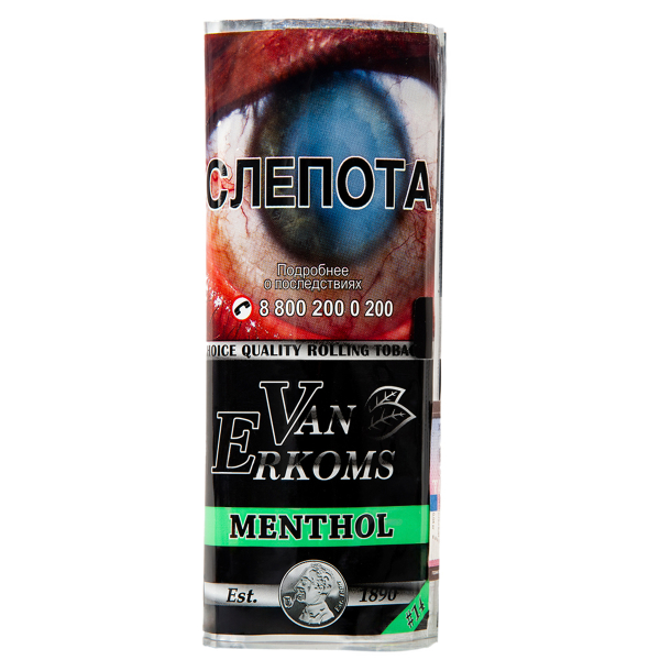 Курительный табак Van Erkoms Menthol 40 грамм в Нарьян-Маре