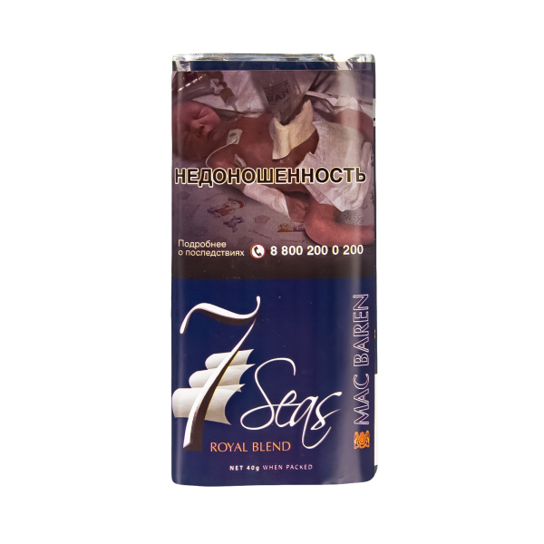 Трубочный табак Mac Baren 7 Seas Royal Blend 40 грамм в Нарьян-Маре