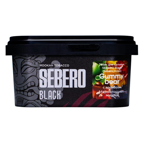 Табак Sebero Black Gummy Bear 200 грамм в Нарьян-Маре