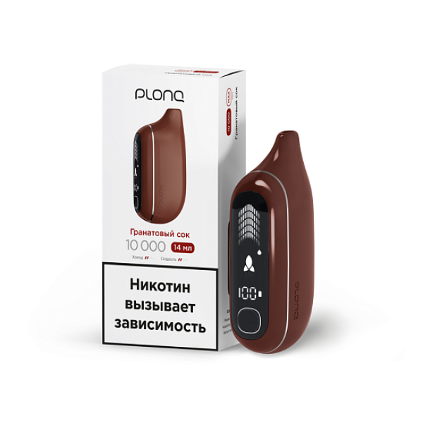 Электронка Plonq Max Pro   Гранатовый Сок 10000 затяжек в Нарьян-Маре