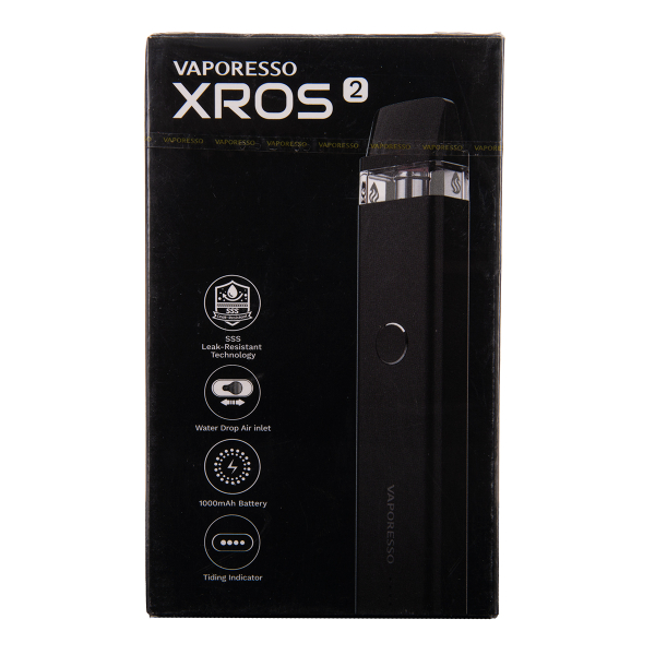 POD-система Vaporesso Xros 2 Black в Нарьян-Маре