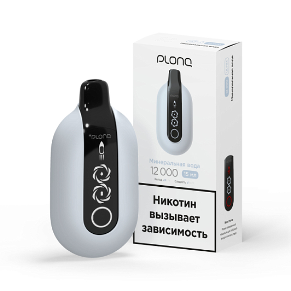 Электронка Plonq Ultra Минеральная Вода  12000 затяжек в Нарьян-Маре