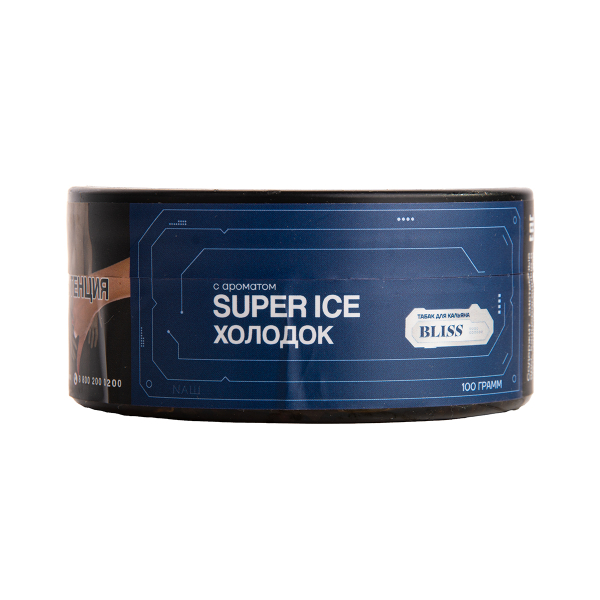 Табак BLISS Super Ice Холодок 100 грамм в Нарьян-Маре