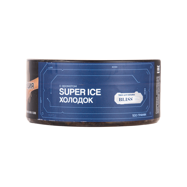 Табак BLISS Super Ice Холодок 40 грамм в Нарьян-Маре