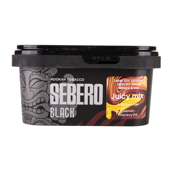 Табак Sebero Black Black Juicy Mix 200 грамм в Нарьян-Маре