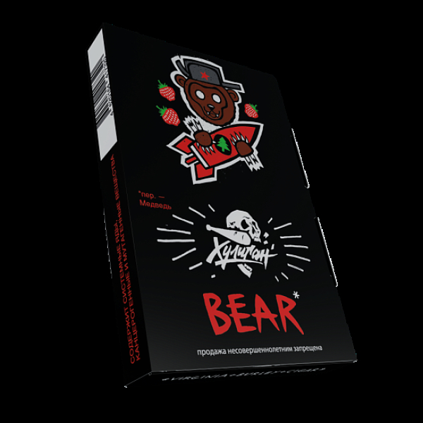 Табак Хулиган Bear Клубника С Елкой 25 грамм в Нарьян-Маре