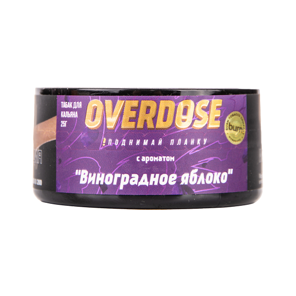 Табак Overdose Grapple 100 грамм в Нарьян-Маре