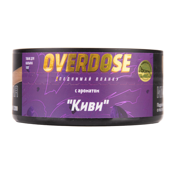 Табак Overdose Kiwi 100 грамм в Нарьян-Маре