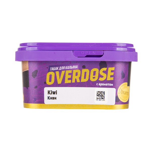 Табак Overdose Kiwi 200 грамм в Нарьян-Маре