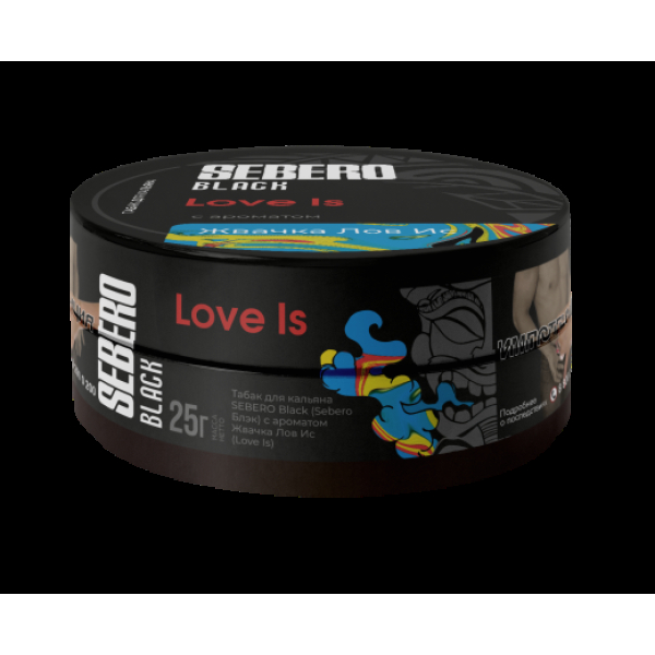 Табак Sebero Black Black Love Is 25 грамм в Нарьян-Маре