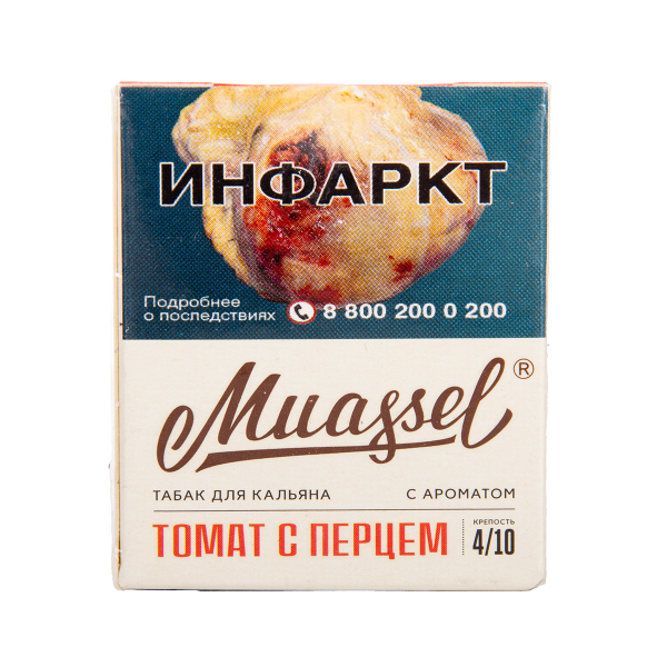 Табак Muassel Medium Томат С перцем 40 грамм в Нарьян-Маре