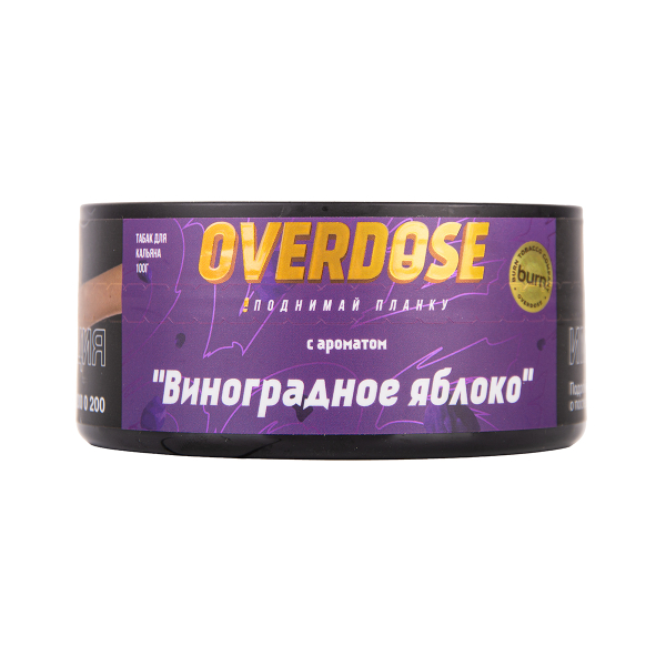 Табак Overdose Grapple 25 грамм в Нарьян-Маре