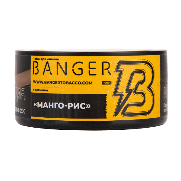 Табак Banger Mango Rice 100 грамм в Нарьян-Маре
