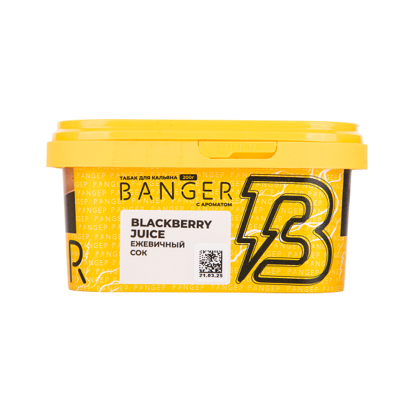 Табак Banger Blackberry Juice 200 грамм в Нарьян-Маре