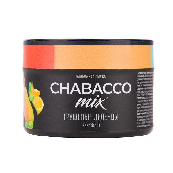 Бестабачная смесь Chabacco Mix Medium Pear Drops 40 грамм в Нарьян-Маре