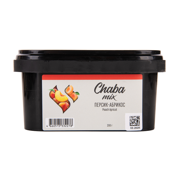 Безникотиновая смесь Chaba Peach Apricot Nicotine Free 200 грамм в Нарьян-Маре