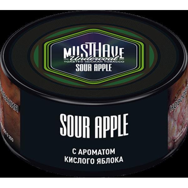 Табак Must have Sour Apple 25 грамм в Нарьян-Маре