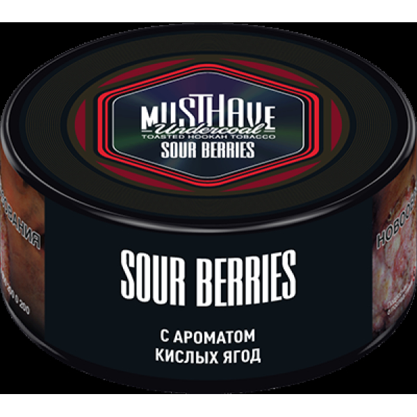 Табак Must have Sour Berries 25 грамм в Нарьян-Маре