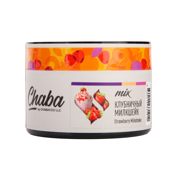 Бестабачная смесь Chaba Mix Strawberry Milkshake Nicotine Free 50 грамм в Нарьян-Маре