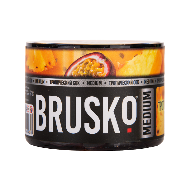 Бестабачная смесь Brusko Zero Тропический Сок 50 грамм в Нарьян-Маре