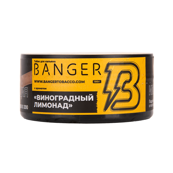 Табак Banger Grape Lemonade 100 грамм в Нарьян-Маре