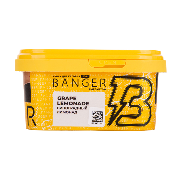 Табак Banger Grape Lemonade 200 грамм в Нарьян-Маре
