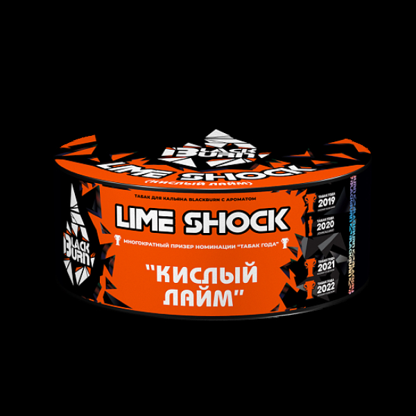 Табак BlackBurn Lime Shock 100 грамм в Нарьян-Маре