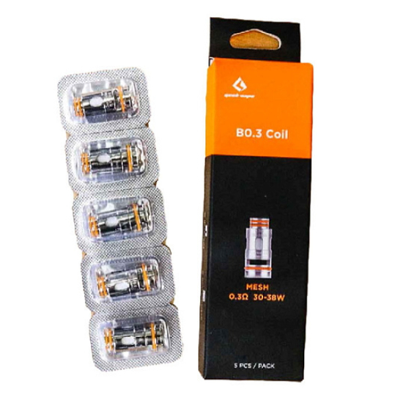 Испаритель Geekvape B0.3 Coil 03 Ohm Для Aegis Boosthero 5 Шт. в Нарьян-Маре
