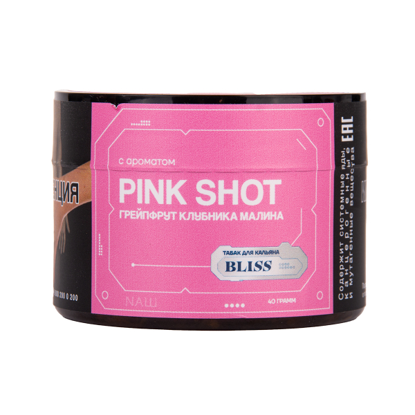 Табак BLISS Pink Shot 40 грамм в Нарьян-Маре
