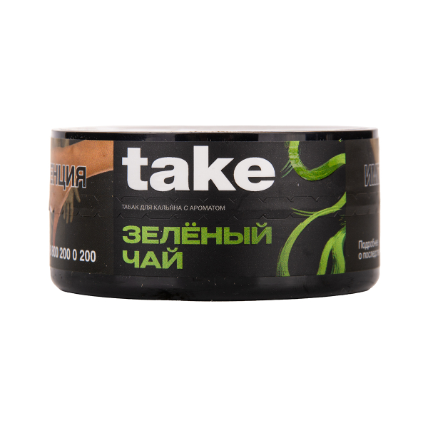 Табак TAKE Green Tea 25 грамм в Нарьян-Маре