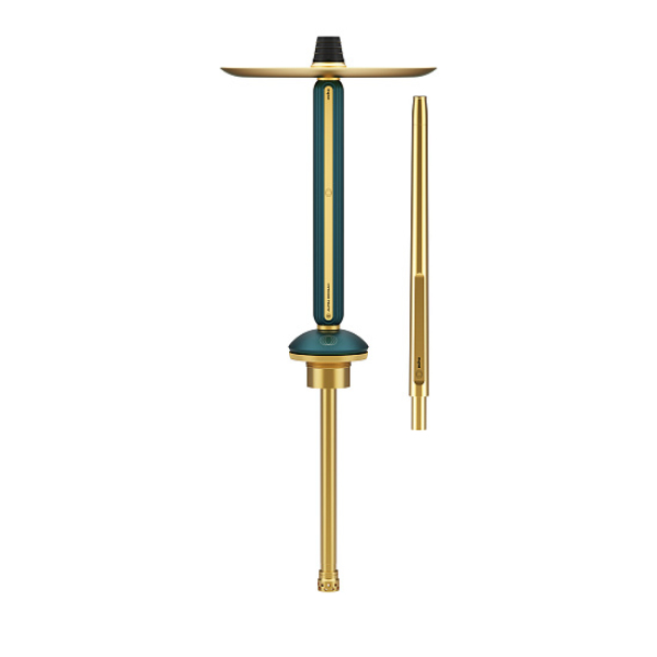 Кальян Alpha Hookah Echo Gold Emerald Green в Нарьян-Маре