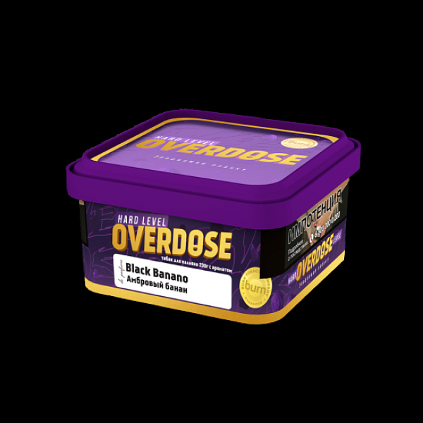 Табак Overdose Black Banano 200 грамм в Нарьян-Маре