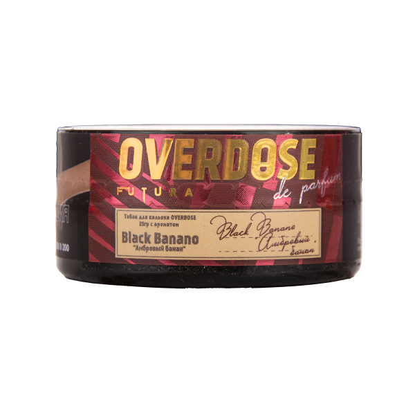 Табак Overdose Black Banano 25 грамм в Нарьян-Маре