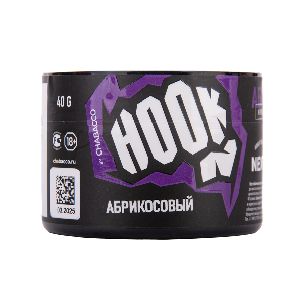 Табак Hook Абрикосовый 40 грамм в Нарьян-Маре