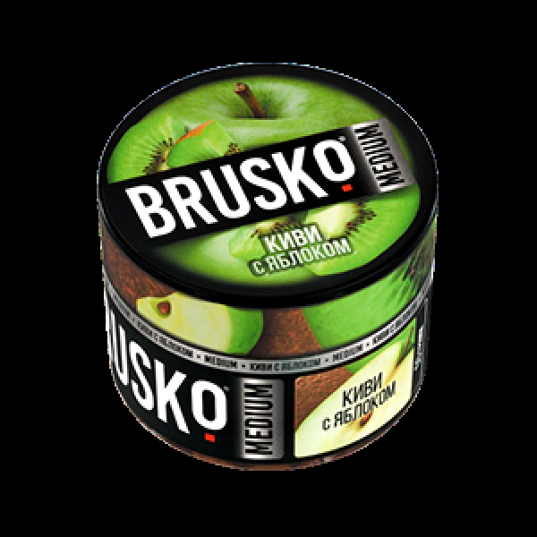 Бестабачная смесь Brusko Киви С   Яблоком 50 грамм в Нарьян-Маре
