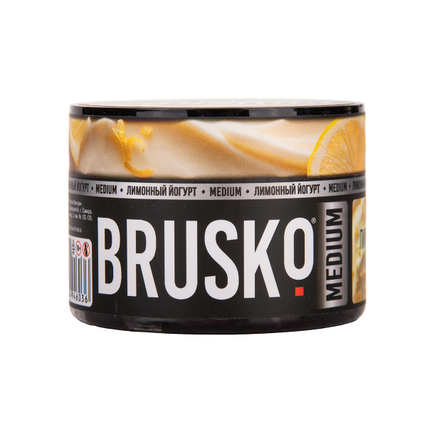 Бестабачная смесь Brusko Лимонный Йогурт 50 грамм в Нарьян-Маре