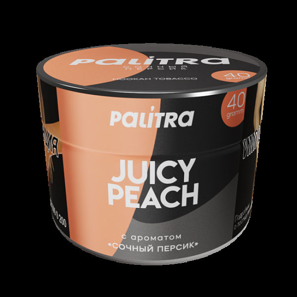 Табак Palitra Juicy Peach Сочный Персик 40 грамм в Нарьян-Маре