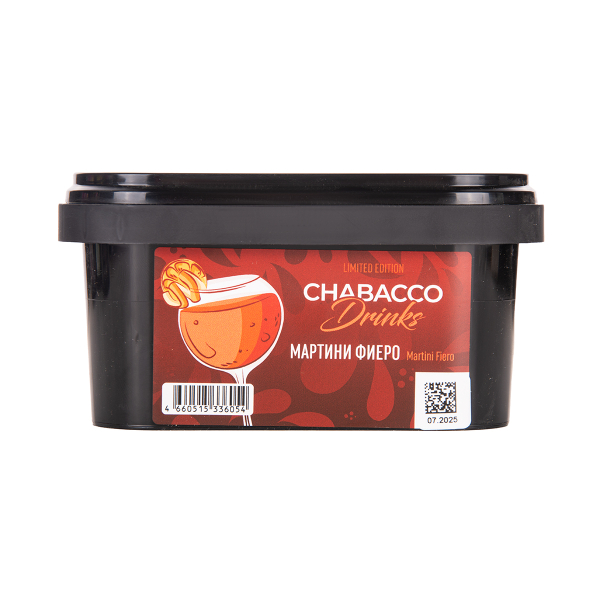 Бестабачная смесь Chabacco Medium Le Martini Fiero 200 грамм в Нарьян-Маре