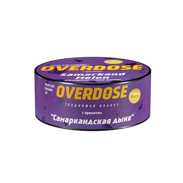Табак Overdose Samarkand Melon 25 грамм в Нарьян-Маре