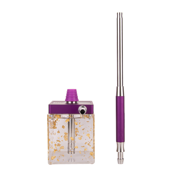 Кальян Hoob Subatom Royal Purple X Ss | Cube Mini Gold в Нарьян-Маре