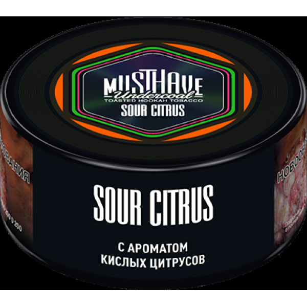 Табак Must Have Sour Citrus 25 грамм в Нарьян-Маре