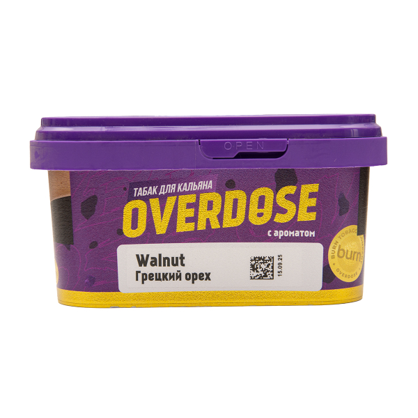 Табак Overdose Walnut 200 грамм в Нарьян-Маре