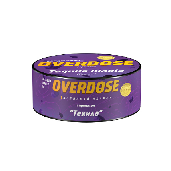 Табак Overdose Tequila Diabla 25 грамм в Нарьян-Маре