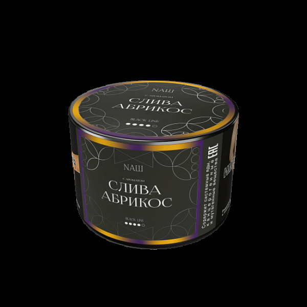 Табак Nаш Black Слива Абрикос 40 грамм в Нарьян-Маре