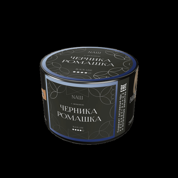 Табак Nаш Black Черника Ромашка 40 грамм в Нарьян-Маре