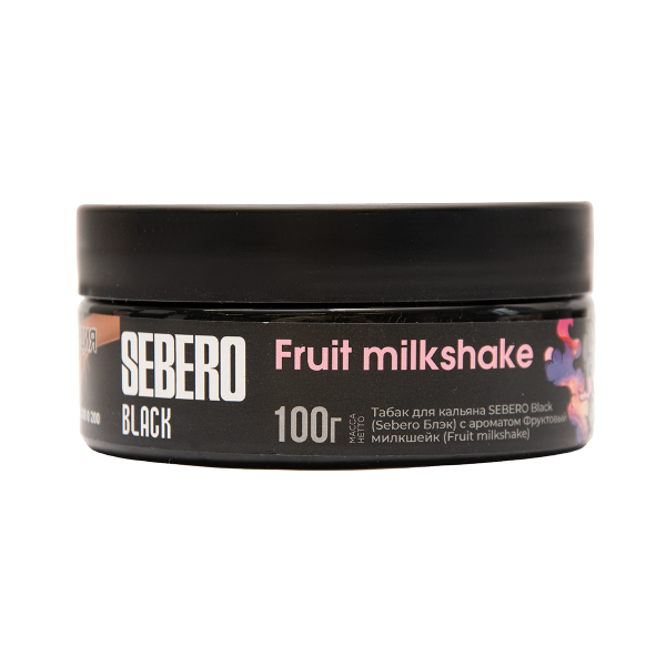 Табак Sebero Black Fruit Milkshake 100 грамм в Нарьян-Маре