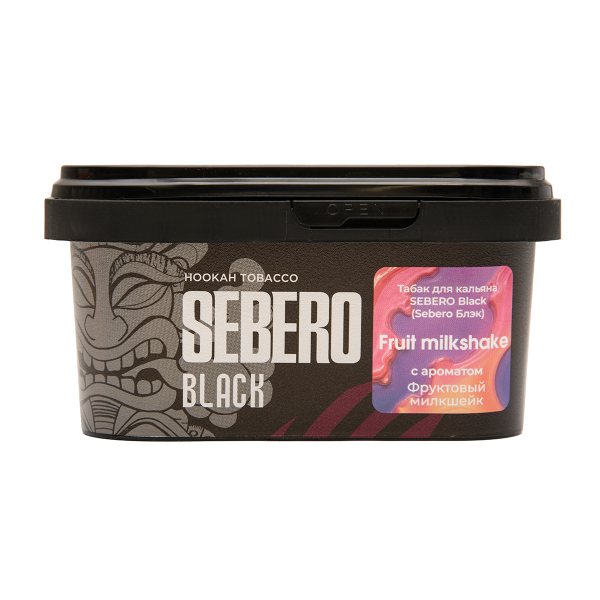 Табак Sebero Black Fruit Milkshake 200 грамм в Нарьян-Маре
